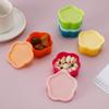 Mini Squeeze Bottle Lunch Box Plastic Condiment Bottle Ketchup Salad Dressing Condiment Portable Food Container 5pcs