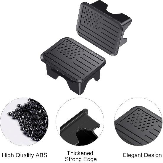 Bed Rail Stake Pocket Covers For Dodge Ram 1500, Rear Truck Tonneau Covers, Stake Hole Caps Plugs, Apply To 2024 2025 Dodge Ram 1500 2500