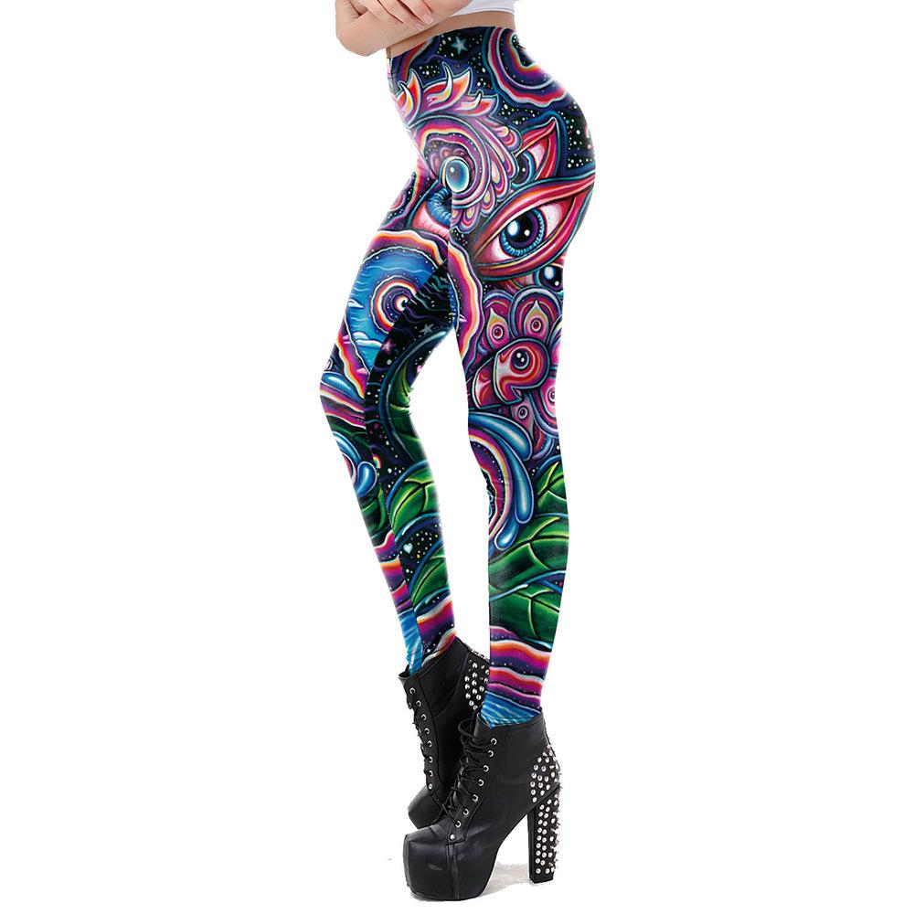 Abstract print leggings Clearance