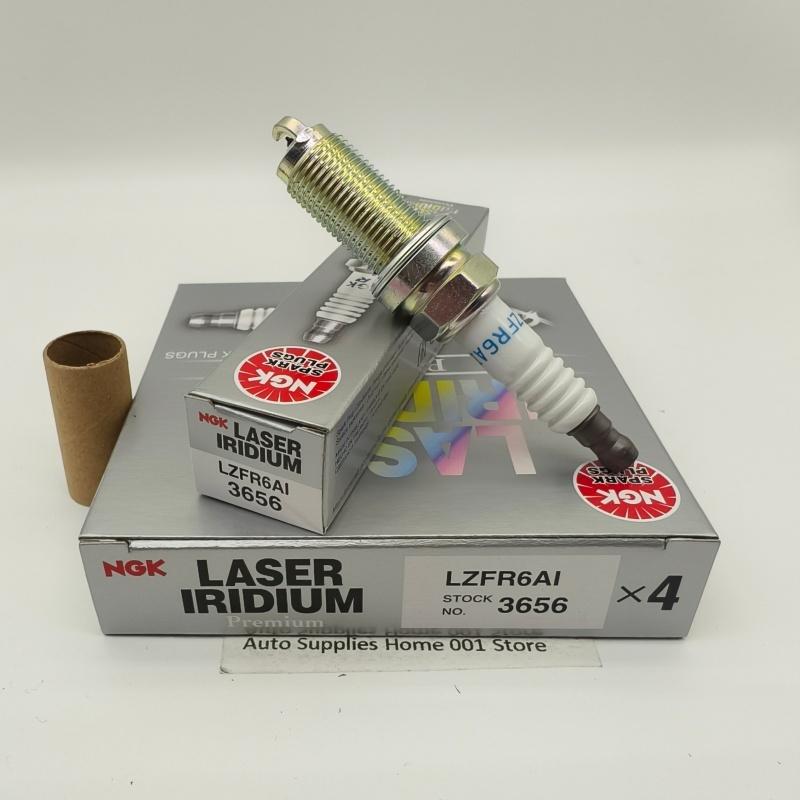 4Pcs Original LZFR6AI 3656 Laser Iridium Spark Plug For Mitsubishi Eclipse Grandis LANCER Galant BYD F6 S6 M6 GWM V80 H62.4L