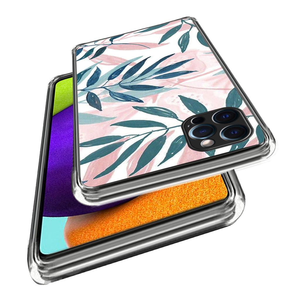 For iPhone 16 Pro Max Case Pattern Printed Shockproof TPU Phone Cover