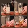 Chixing Professional Stainless Steel and Glass Cocktail Shaker Set