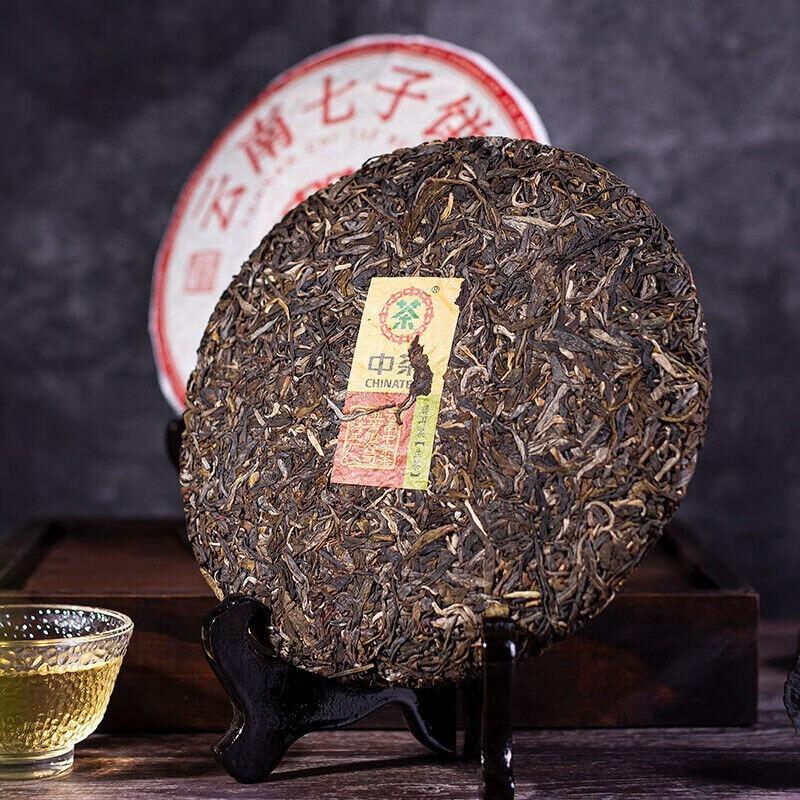 Klasický 7741 Surový Pu-erh Sheng Cha 357g Zhongcha Čínský Pu'er Puer Čaj