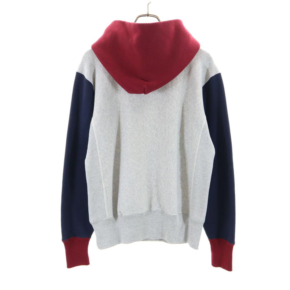 Champion Reverse Weave Mono Blue Replica Long sleeve Sweatshirts Men's Used