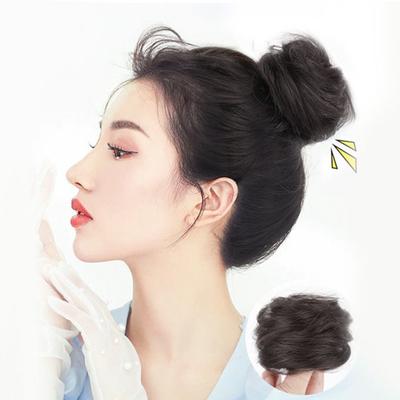 Postiche Chignon Élastique Attrayant Lisse Queue De Cheval Postiches pour Dames