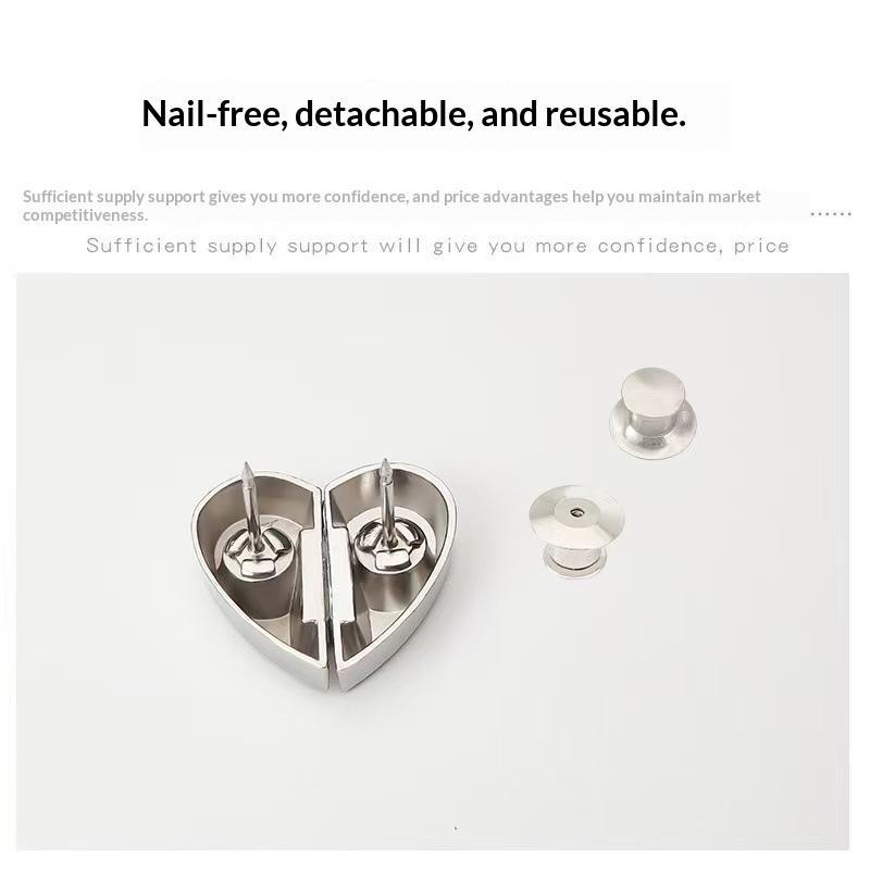 Curtain Magnetic Closure Buttons Detachable Leakage Proof Fastener Clips Easy Install for Home Blackout Window Curtains