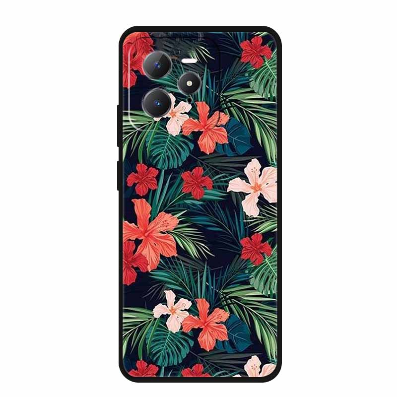 For Realme GT 7 Pro 5G Case Original Soft Silicone TPU Phone Cases Back Cover For Realme GT7 Pro Scenery Shockproof Bumper Etui