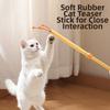 Telescopic Handle Scratching and Massage Stick Relieve Itching Cat Teaser Stick  Pet Grooming