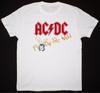 AC DC FLY ON THE WALL TOUR T-Shirt Kurzarm Weiß Herren Größe S bis 5XL Unisex T-Shirt