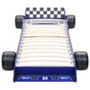 VidaXL Lit voiture de course pour enfants 90 x 200 cm Bleu