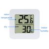 Temp Hygrometer Gauge Sensor Humidity Meter Indoor Thermometer Weather-Station