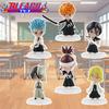 BLEACH Action Figure Cool Cute Anime Figure Toy Doll Model Desk Decoration For Kid Birthday Gifts Q Version Figurine P
