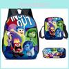 Out Brain Inside Characters Kids School Backpack Set For Elementary Students