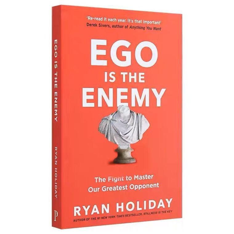 Inspiring English Self-help Book Ego Is The Enemy By Ryan Holiday For Personal Growth