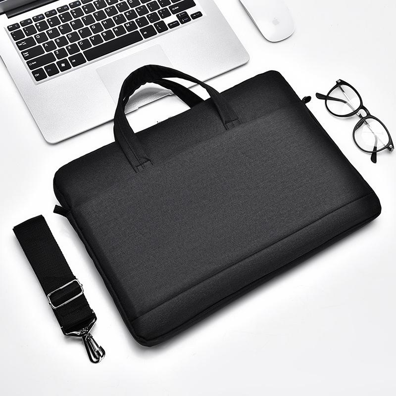 

New 15.6-inch laptop bag business portable anti-splashing official bag one shoulder oblique span office bag