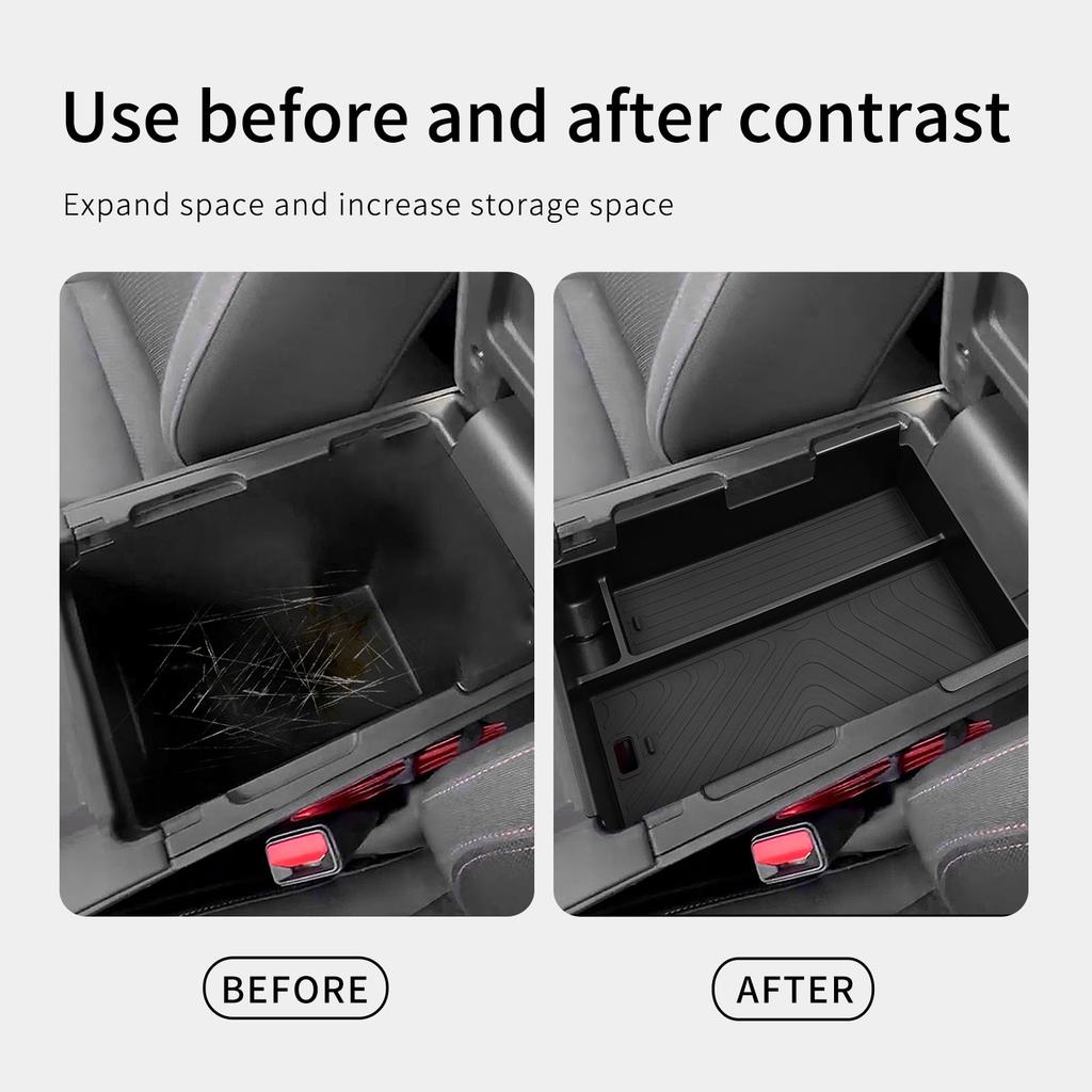 Für Honda Prologue/Acura ZDX 2025 2025 Mittelkonsolen-Armlehnen-Aufbewahrungsbox Zubehör Auto-Aufbewahrungsbox Organizer Aufräumschale