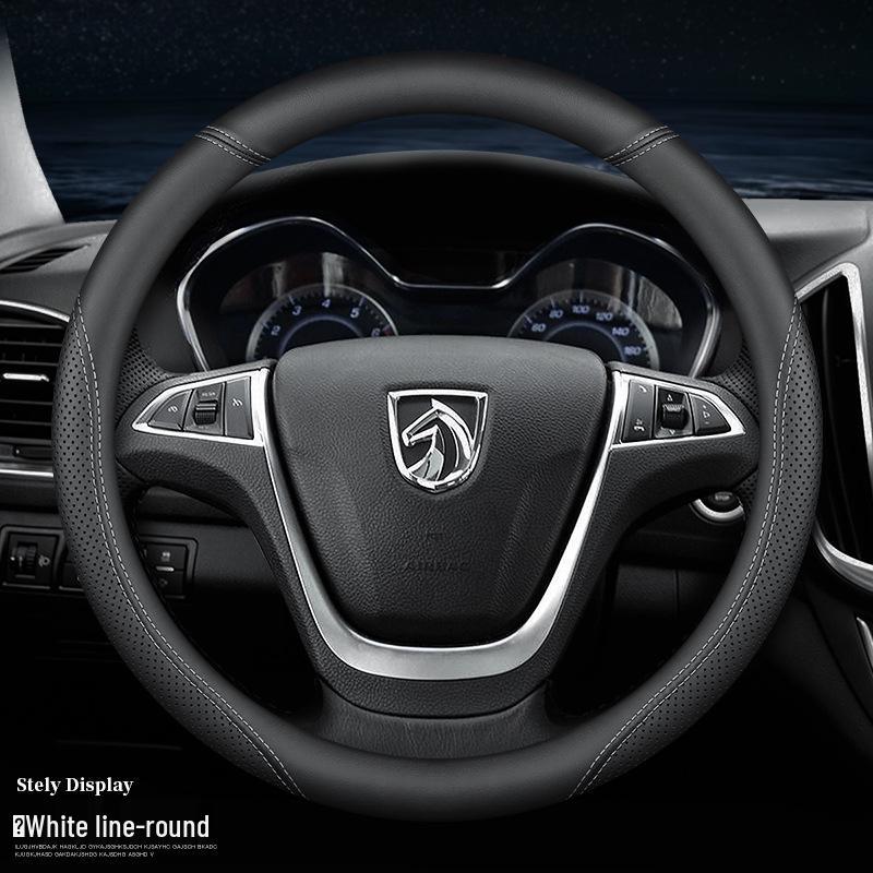 All-Season Steering Wheel Cover for Baojun Models 730, 630, 510, 560, 610, 310W, 530, E100, and 200.