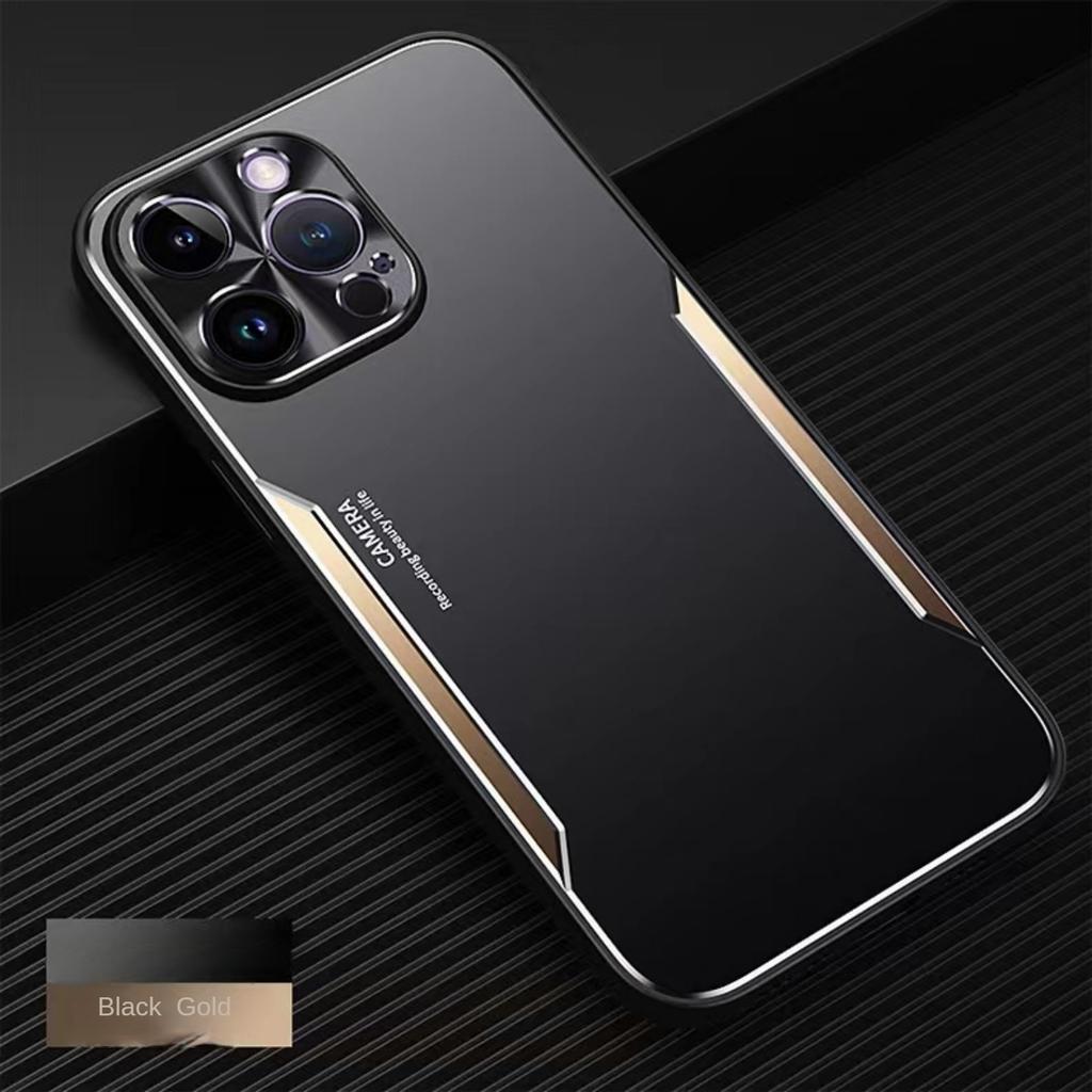 Cases For iPhone 15 14 13 12 11 Pro Max 15 Plus 13 Mini X XS max XR 7 8 Plus Luxury Metal lens protection Shockproof Cover