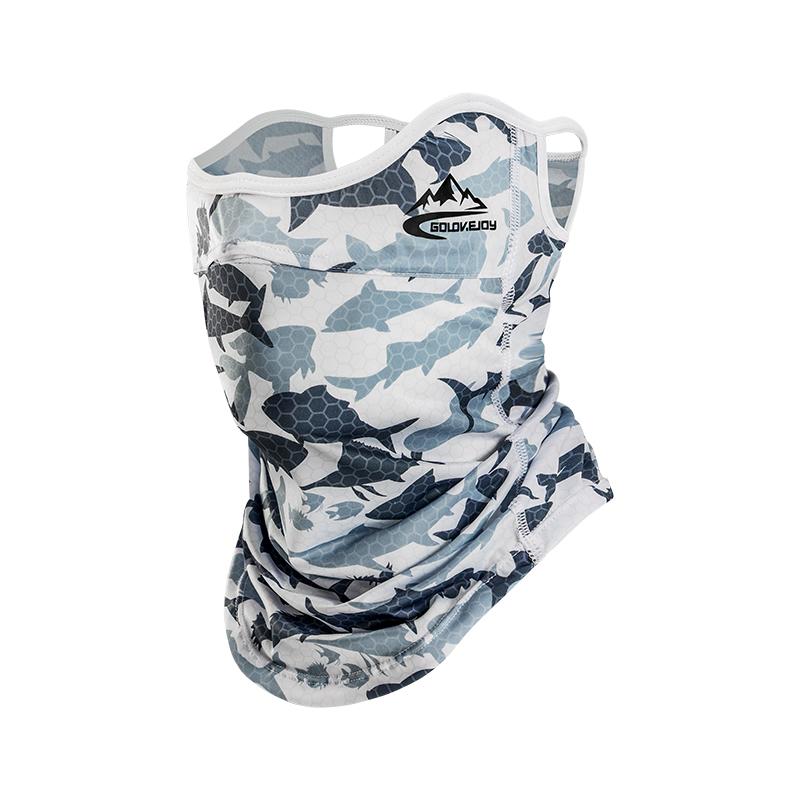 REXCHI XTJ125 Unisex Motorbike Full Face Riding Camo Bandana Wholesale Tactical Custom Cycling Printed Logo Ski Mask Balaclava One Size белый
