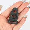 Black Hiking Accessories Tent Feet Clamp Wind Rope Buckle Outdoor Camping Traveling Tent Clip