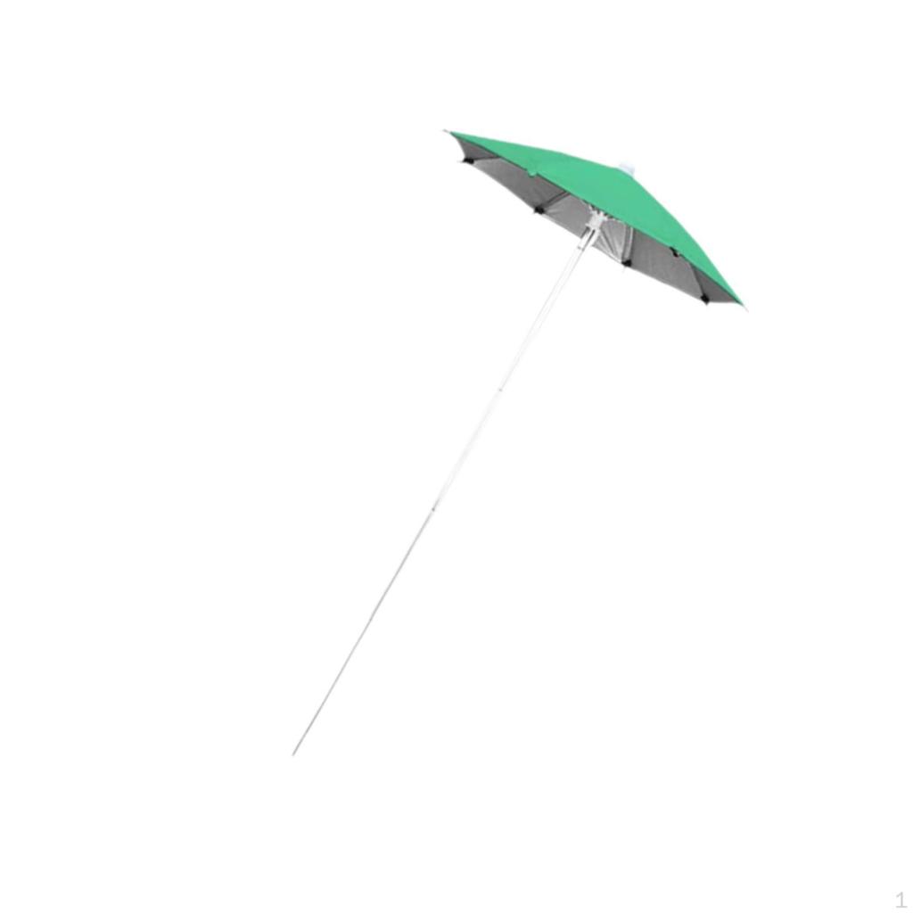 Adjustable Height Garden Umbrella, Plant Shade Cover for Courtyard