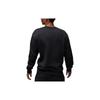 Jordan Solid Color Crew Neck Pullover Sweatshirt Men Tops Black FJ7789-045