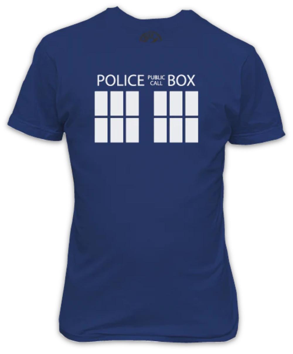 Doctor Who Tardis Navy T-Shirt XL