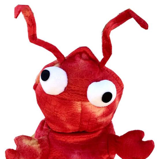 Dog Costume Lobster Shape Holiday Dress Up Funny Style Halloween Pet Two-legged Coat for Puppy