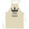 Tablier de cuisine - Enora - Reine de la Cuisine - Coton résistant - Impression française