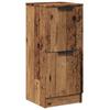 VidaXL Buffet vieux bois 30x30x70 cm bois d'ingénierie 856959