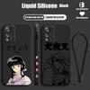 Inuyasha Anime Niedlich Für Xiaomi Redmi Note 12 11T 11S 11E 10S 10T 10 9S 9T 8 Pro Plus Lite Flüssig Links Seil Handyhülle