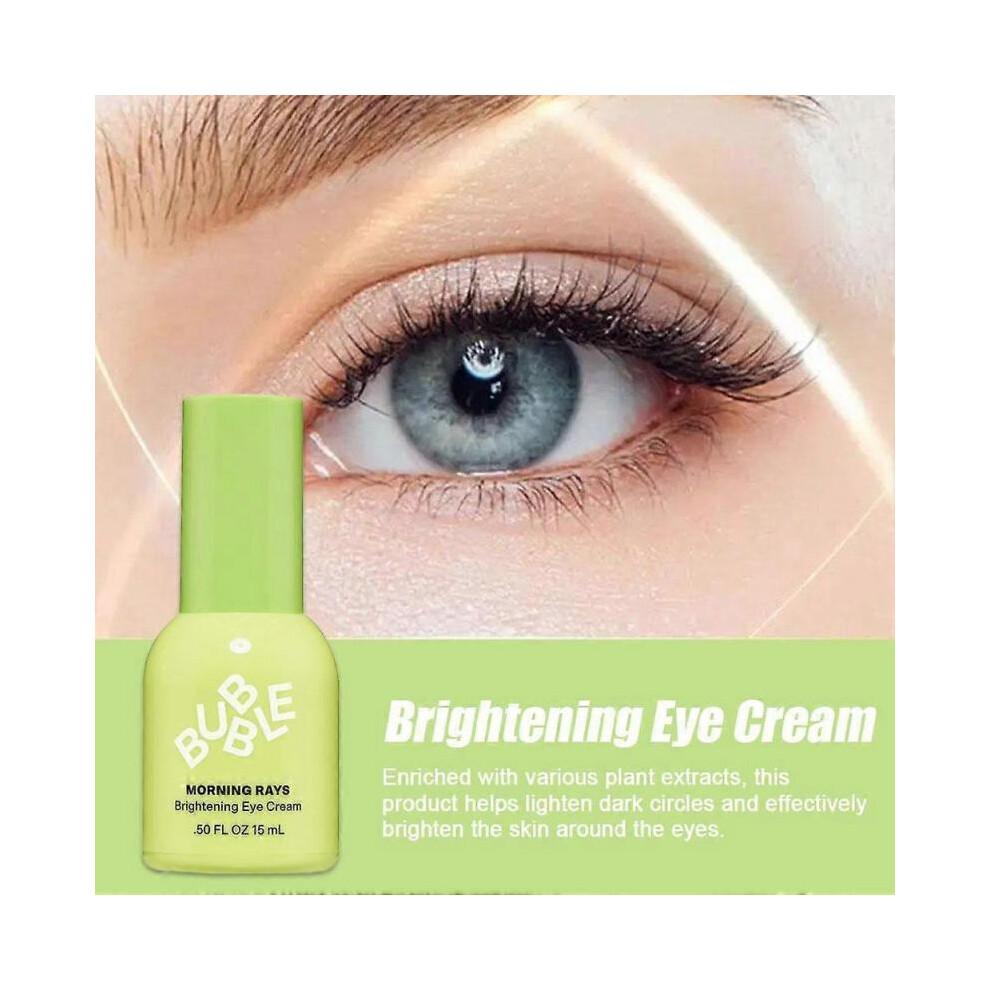 Rozjaśniający Krem pod Oczy 15ml Wzbogacony Witaminami Przeciwzmarszczkowy Leczenie Cieni pod Oczami