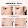 Dvouhlavý make-up tyčinka s vodním rozjasněním krycí lehká voděodolná dlouhotrvající make-up tyčinka s štětečkem módní dámská kosmetika