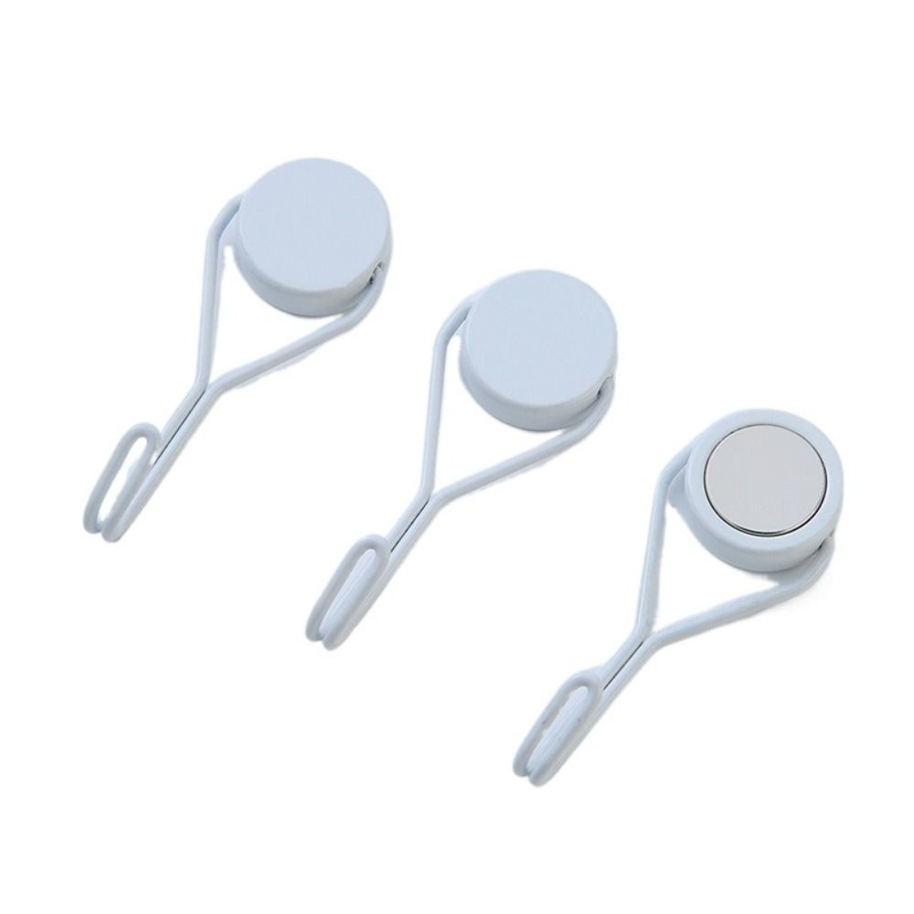 4 PCS Heavy-Duty Multipurpose Hanging Hook Wall-mounted Magnet Hook Hanger Magnetic Hooks  Bathroom
