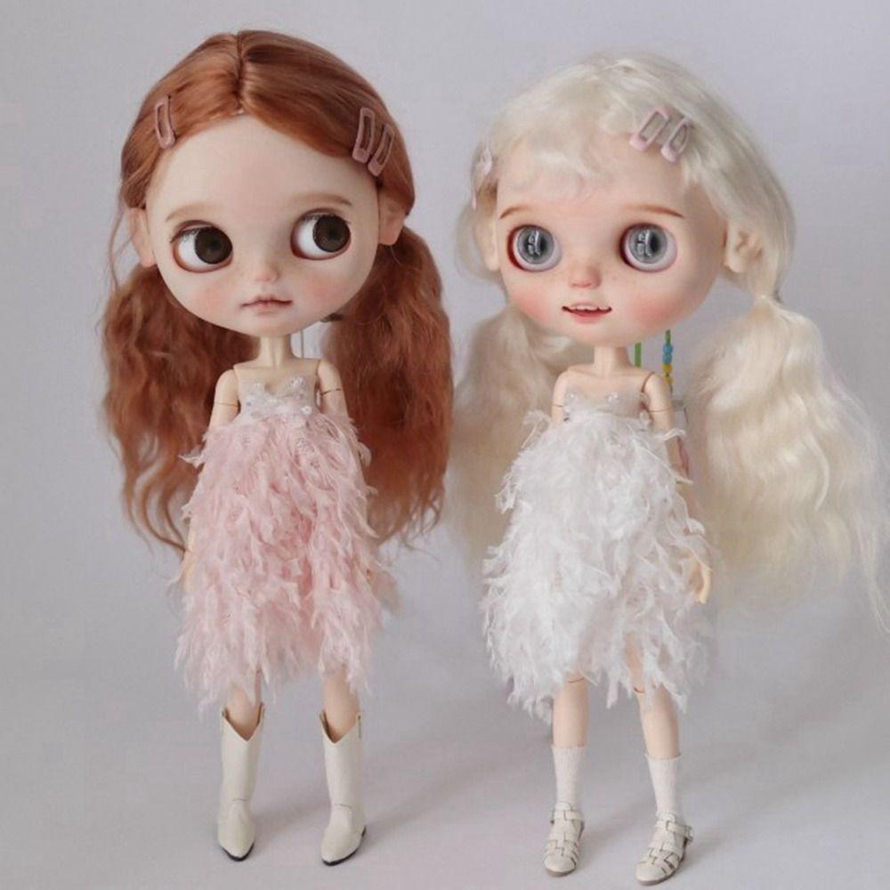 Módní svetrové šaty pro panenky Blythe Pro panenky ob24 ob26 pro panenky azone ymy