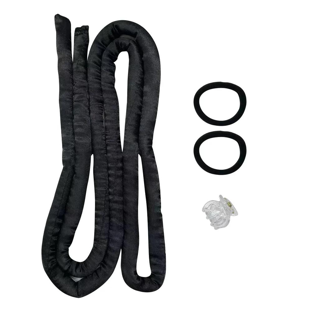 1 Set Heatless Curling Rod Headbands Soft Hair Curlers No Heat Rollers Lazy Silk Curls Sleeping Headband Ties Hair Styling Tools