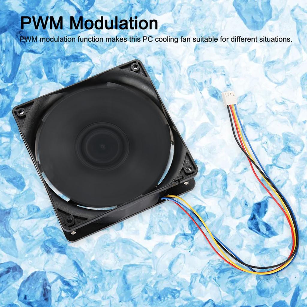 7000RPM Windforce 4 PIN Cooling Fan 250.3CFM Fast Heat Dissipation Cooling Fan for Antminer