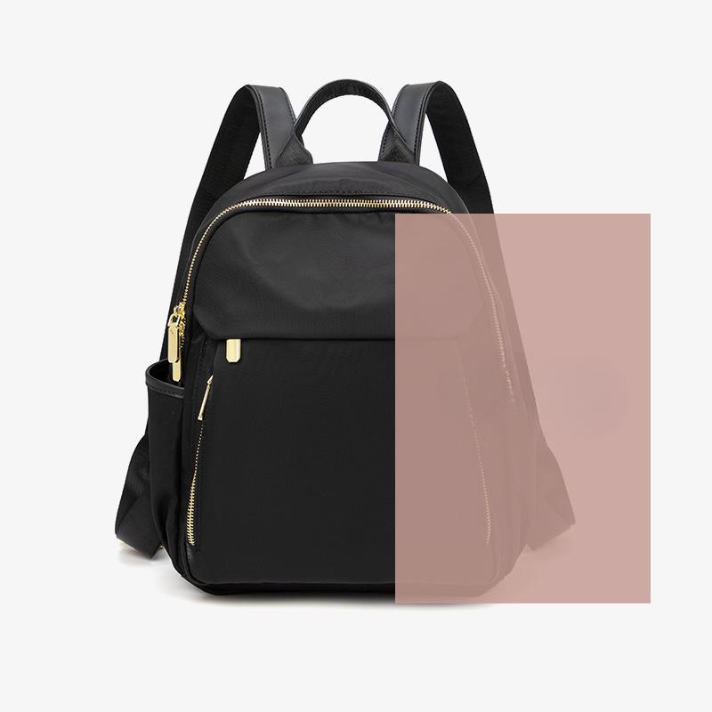 Spring and Summer New Simple and Versatile Large Capacity Lightweight Commuting Oxford Cloth Backpack for Women's Casual Travel Backpack