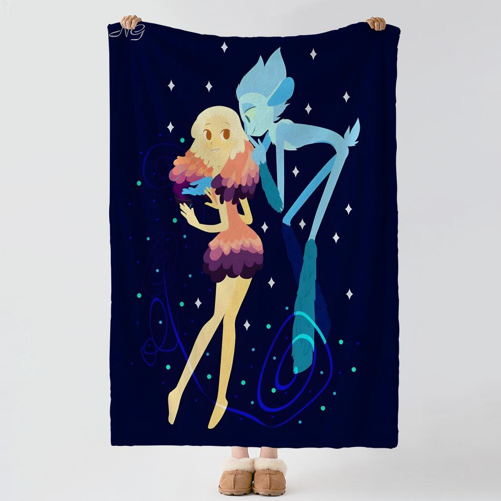 Movie M-Mune Guardian of the Moon-n Throw Thick Comfort Flannel Quilt, Multi-scene Use Indoor Outdoor Daily Nap