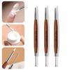 1/2/3Pcs Silicone Nail Art Brush Double-ended DIY Manicure Tool New Nail Art Pen