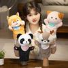 Stuffed Plush Animals Toys Hand Finger Story Puppet Kawaii Dolls Educational Baby Toys Cat Shiba Inu Panda Deer Children Gift G2