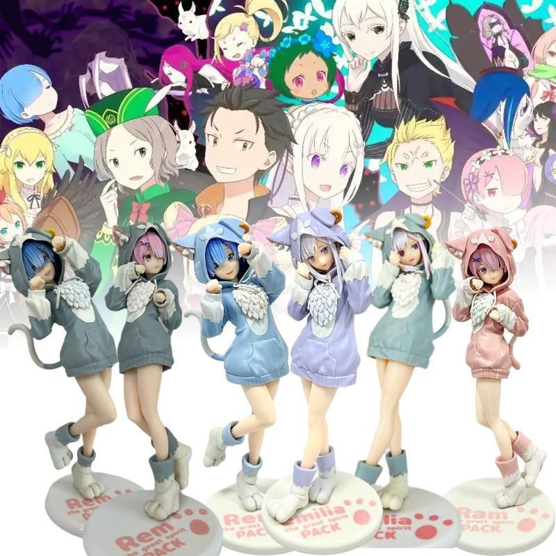 Starting Re Zero Life In Another World Emilia Figurine Anime Model Toy Statuary