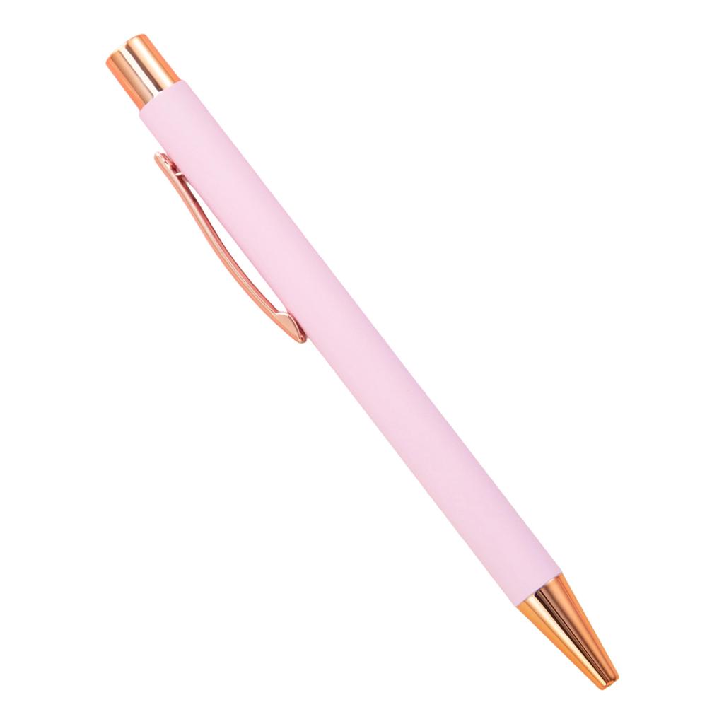 Retractable Ballpoint Pen 1.0mm Writing Pen Metal Ballpoint Pen Black Ink Stationery Pen for Student Teacher