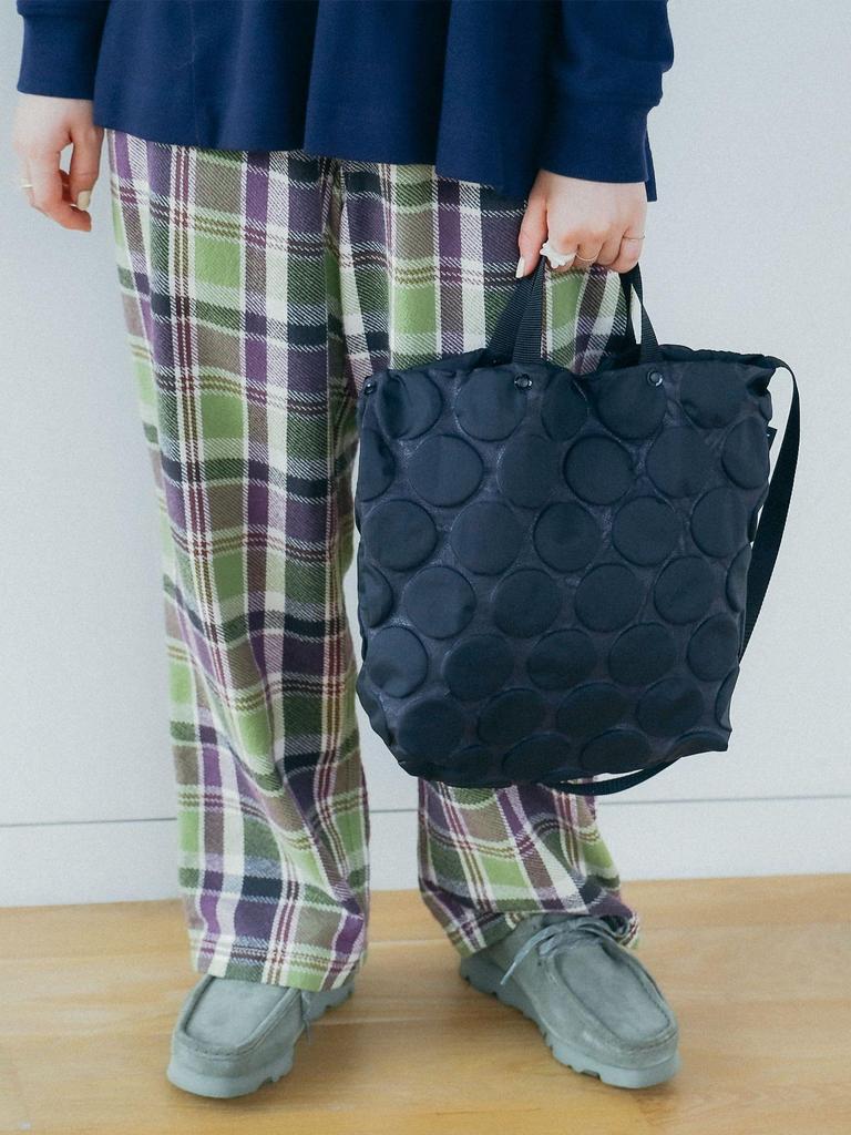 BEAMS BOY Shoulder Dot One 13610103443 BAG'n'NOUN Bag, Custom-Made Pattern, Women's, Black, Size,