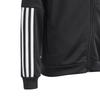 Adidas Sereno Tracksuit J120 Kids' Set, KNX38, Top Black/White, Bottom Black/White (IN0653),