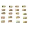 20 Pcs Brake Line Nuts Fittings M10 X 1mm Metric Brake Line Invert Flare Fittings For 3/16 Inch Brake Line Tube