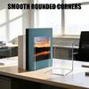 Books Stand Books Holders Books Decorations Elegant Display Stand for Displaying Pictures Cookbooks Notebooks Bookends