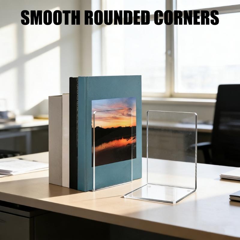 Books Stand Books Holders Books Decorations Elegant Display Stand for Displaying Pictures Cookbooks Notebooks Bookends
