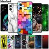 Etui do Motorola Moto G55 5G Luksusowe Miękkie Silikonowe TPU Tylna Osłona Etui na Telefon dla MotoG55 Ochronne Odporne na Wstrząsy Kolorowe Fundas