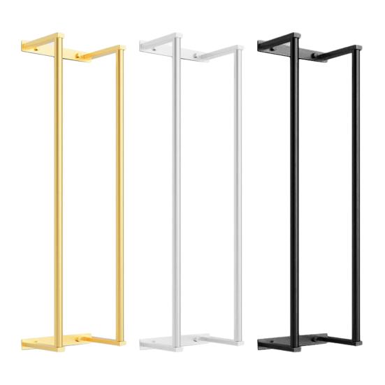 Towel Rack for Bathroom Wall Mounted Towel Rack Holds Rolled Towels Metal Towel Organizer for Small Bathrooms Guest Rooms RV